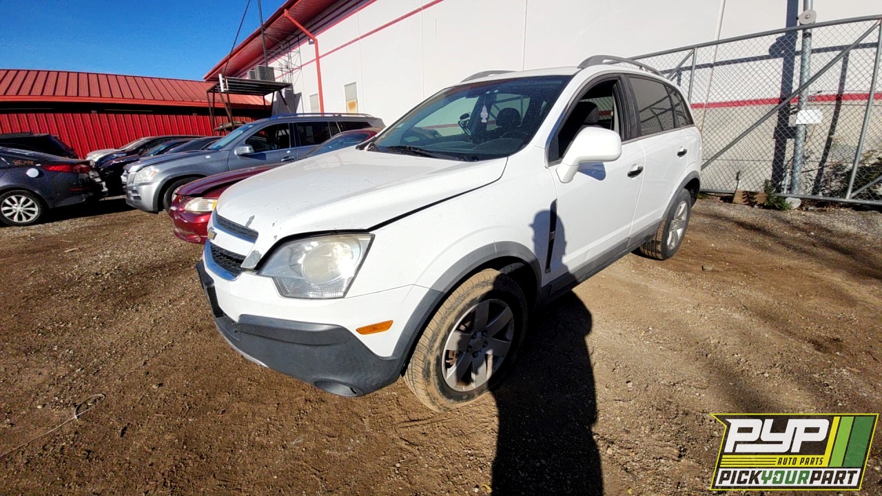 2012 CHEVROLET CAPTIVA SPORT partes disponibles