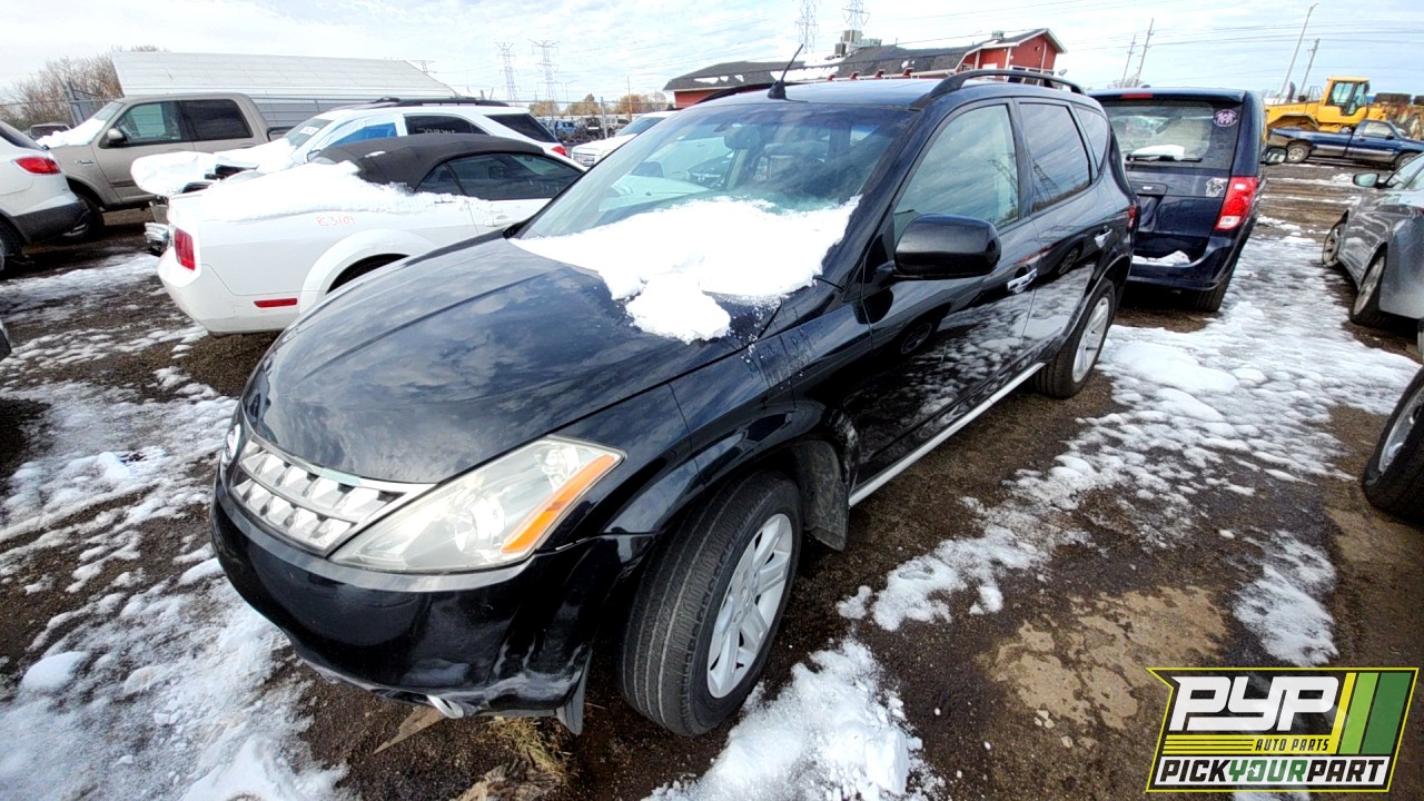 2006 NISSAN MURANO partes disponibles