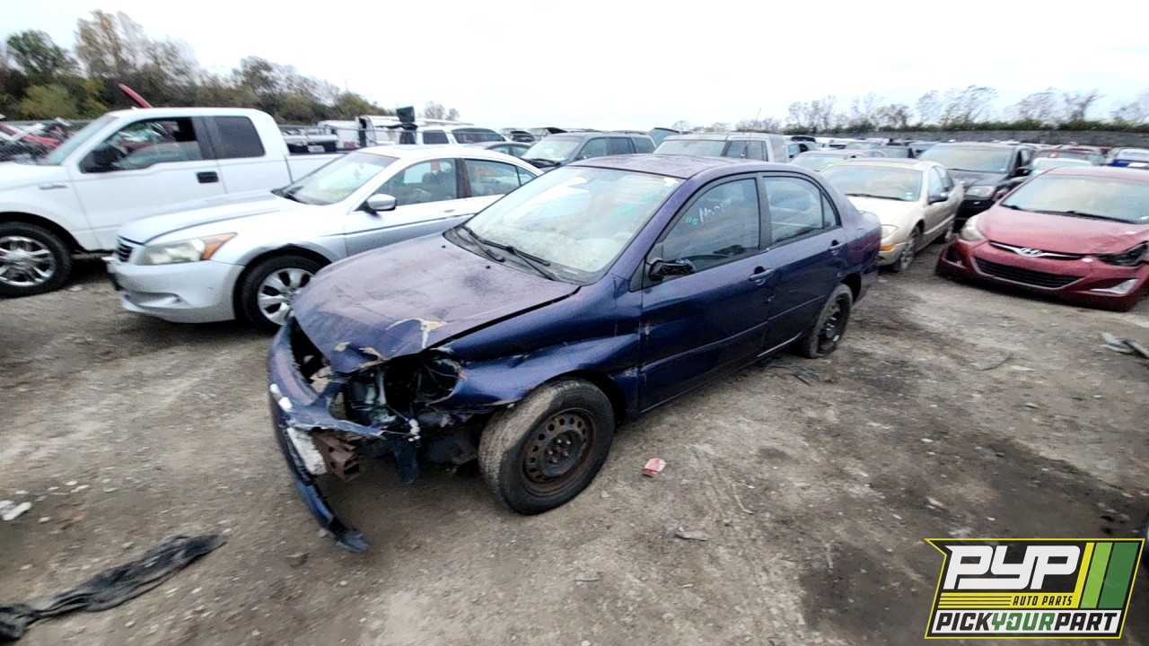 2006 TOYOTA COROLLA partes disponibles