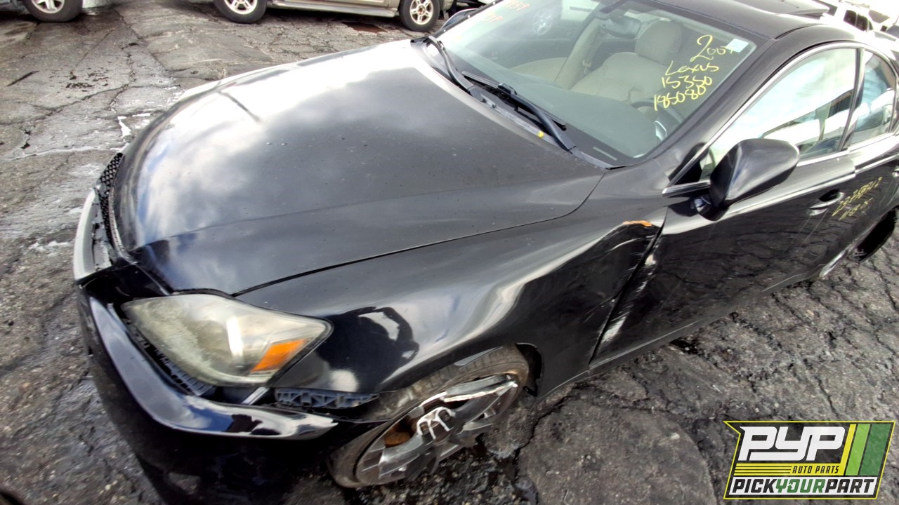 2007 LEXUS IS350 partes disponibles