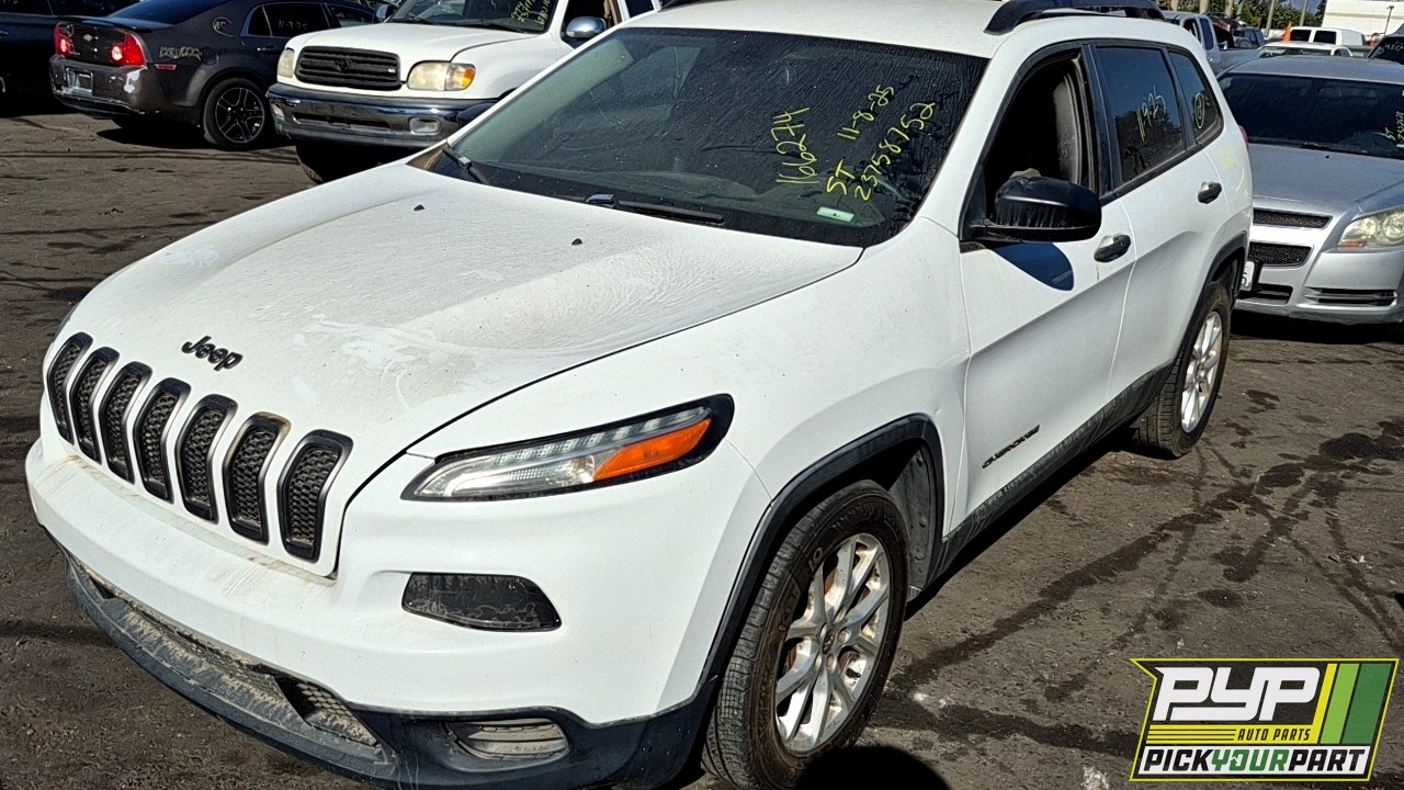 2015 JEEP CHEROKEE partes disponibles