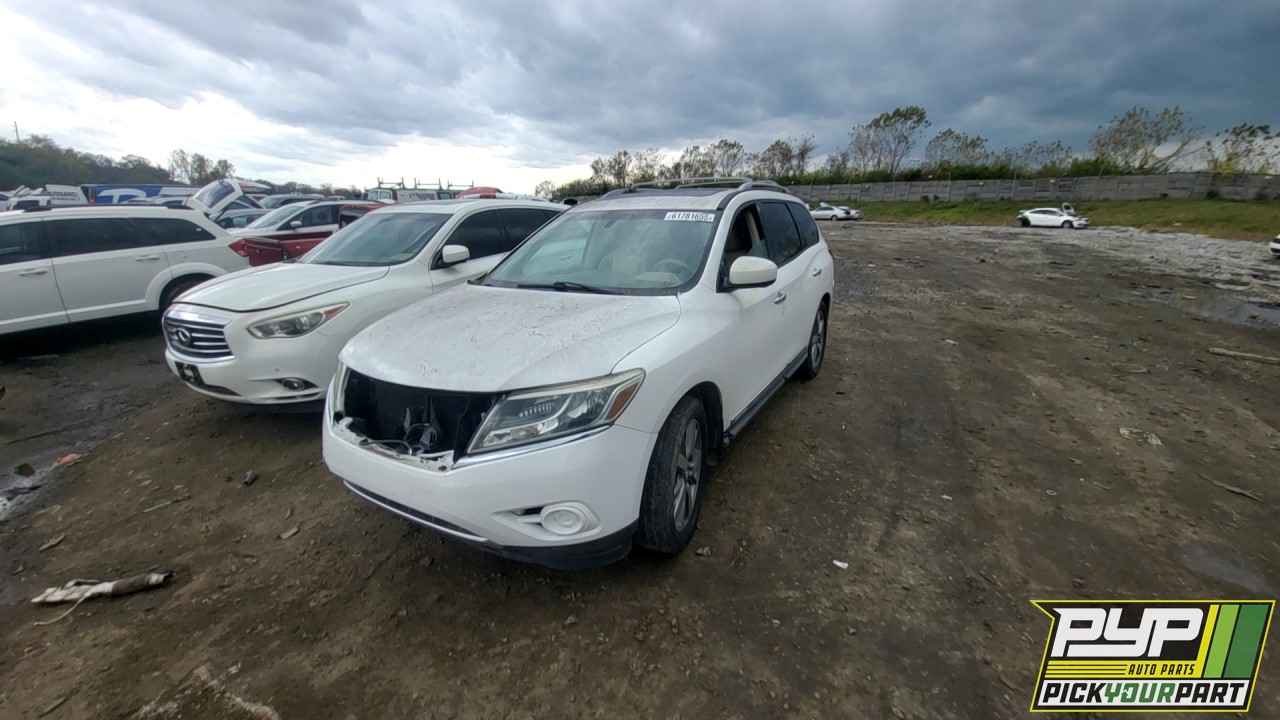2013 NISSAN PATHFINDER partes disponibles