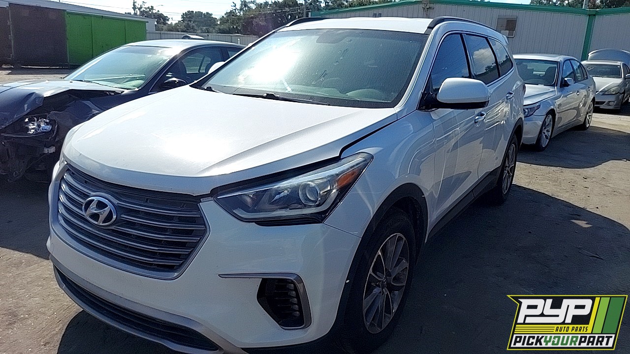 2017 HYUNDAI SANTA FE partes disponibles