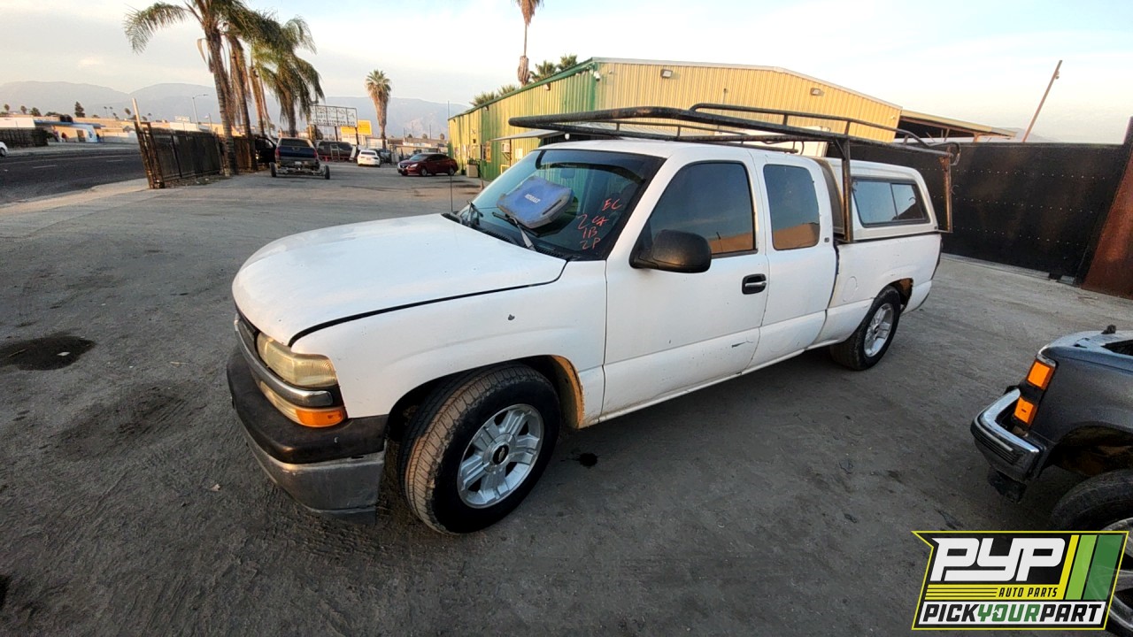 2000 CHEVROLET SILVERADO 1500 partes disponibles