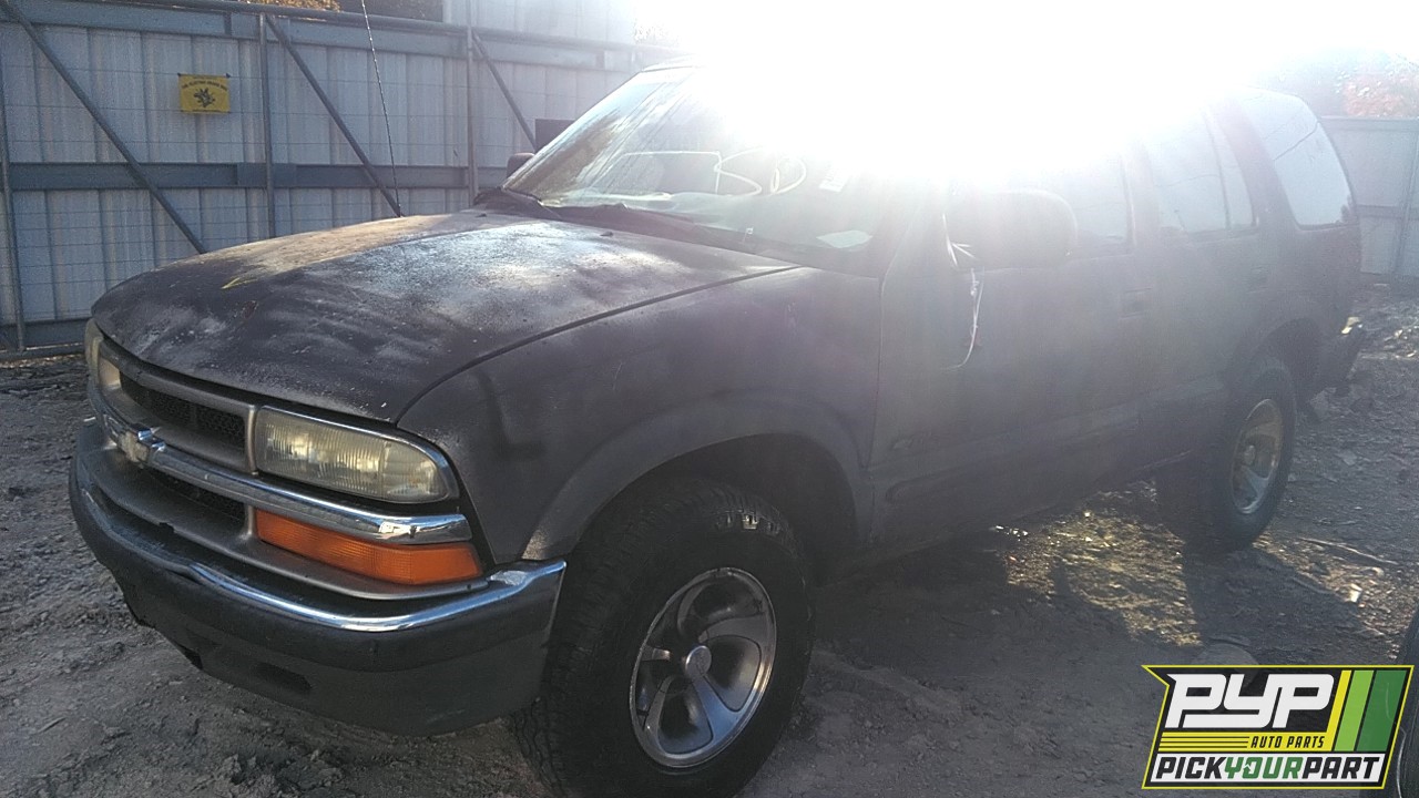 2002 CHEVROLET BLAZER partes disponibles