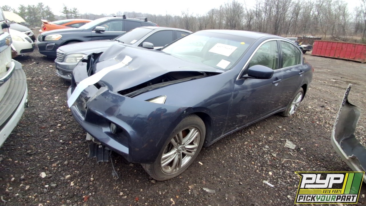 2013 INFINITI G37 available for parts