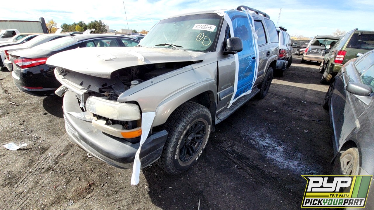 2002 CHEVROLET TAHOE available for parts