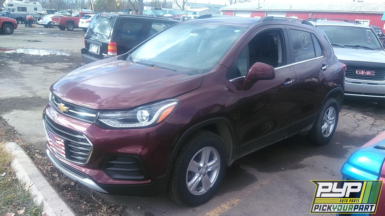 2017 CHEVROLET TRAX partes disponibles