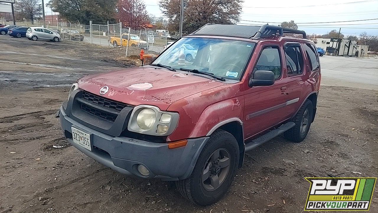 2002 NISSAN XTERRA available for parts