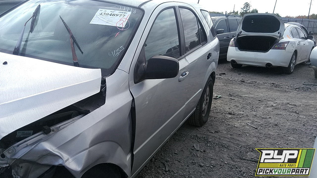2007 KIA SORENTO partes disponibles