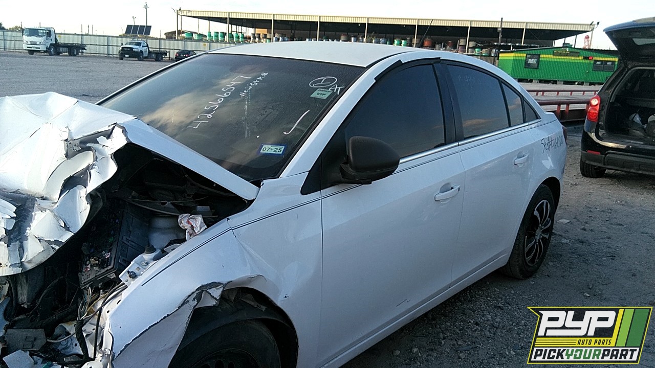 2012 CHEVROLET CRUZE partes disponibles