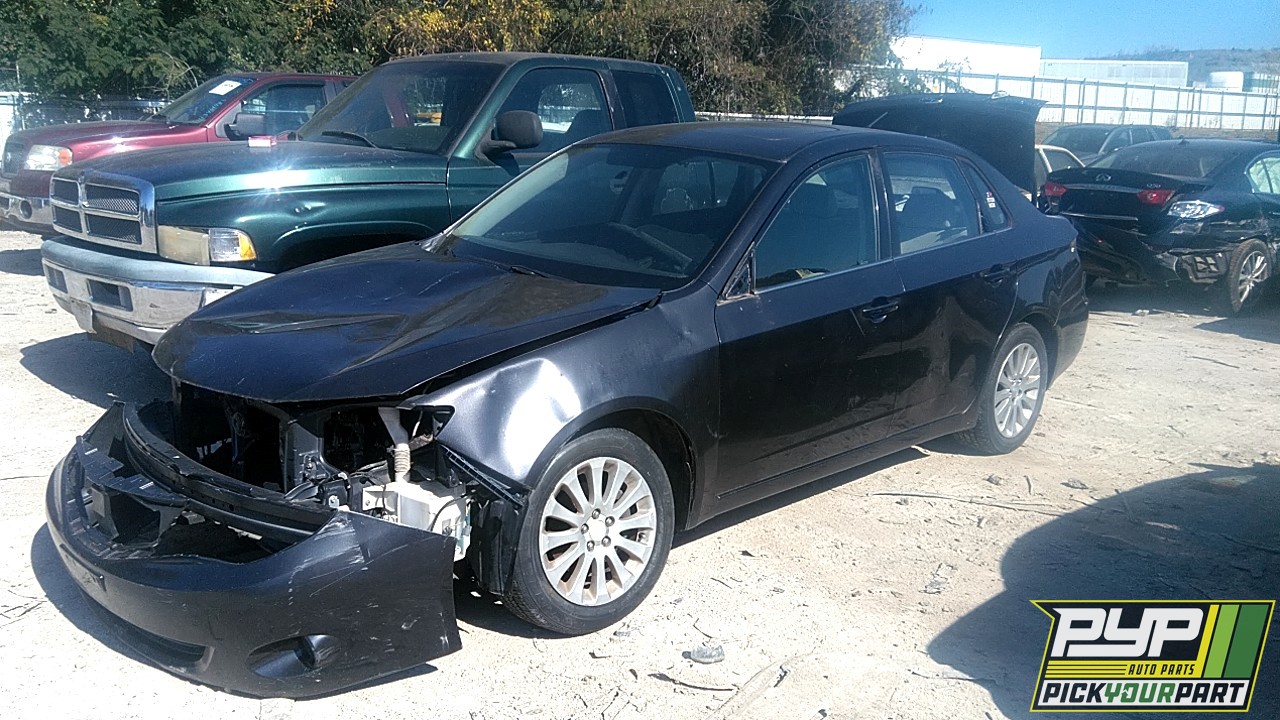 2010 SUBARU IMPREZA partes disponibles