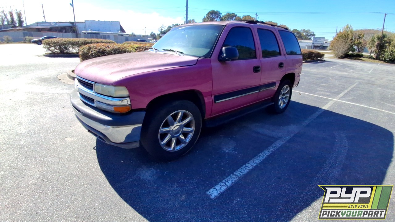 2001 CHEVROLET TAHOE partes disponibles