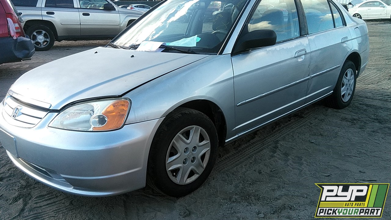 2002 HONDA CIVIC available for parts