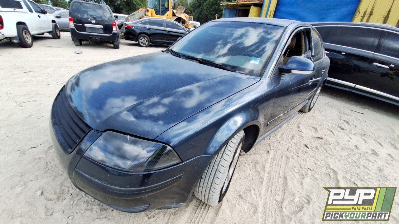 2004 VOLKSWAGEN PASSAT partes disponibles