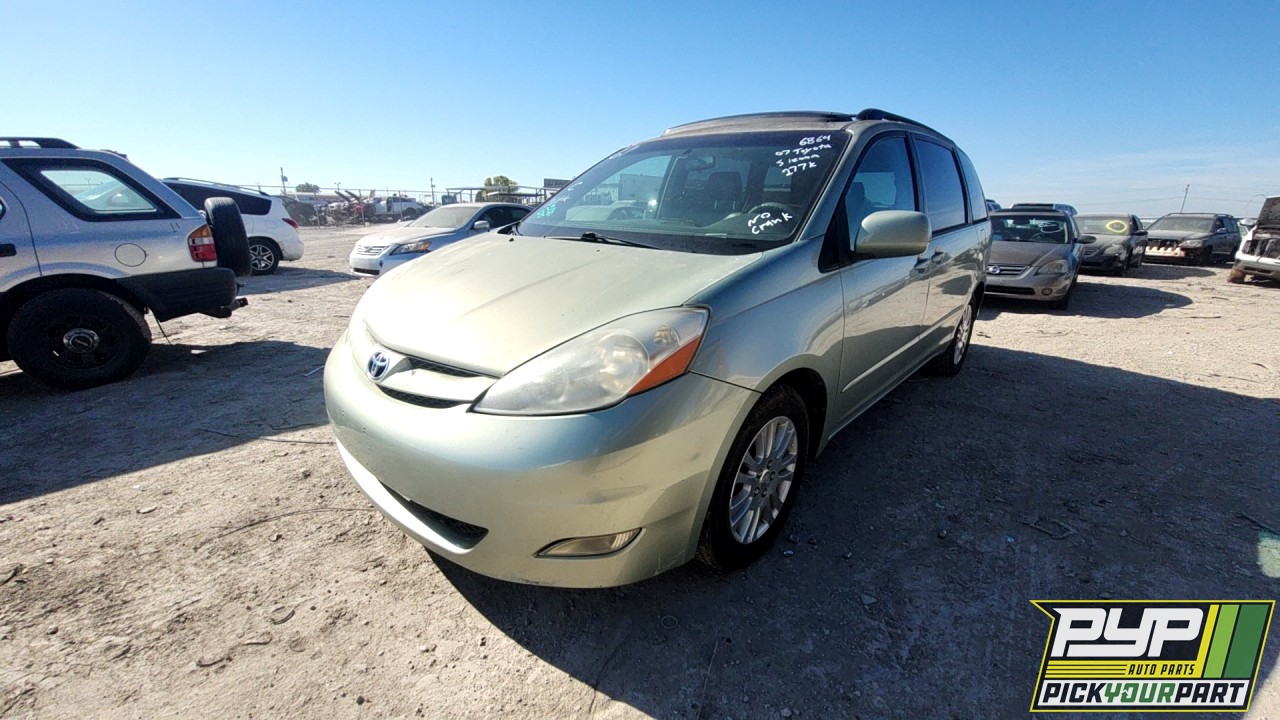 2007 TOYOTA SIENNA available for parts