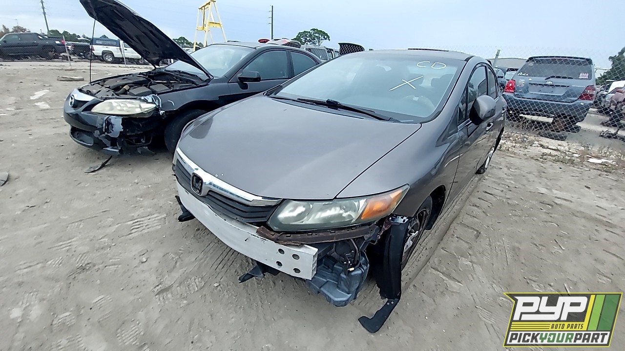2012 HONDA CIVIC partes disponibles