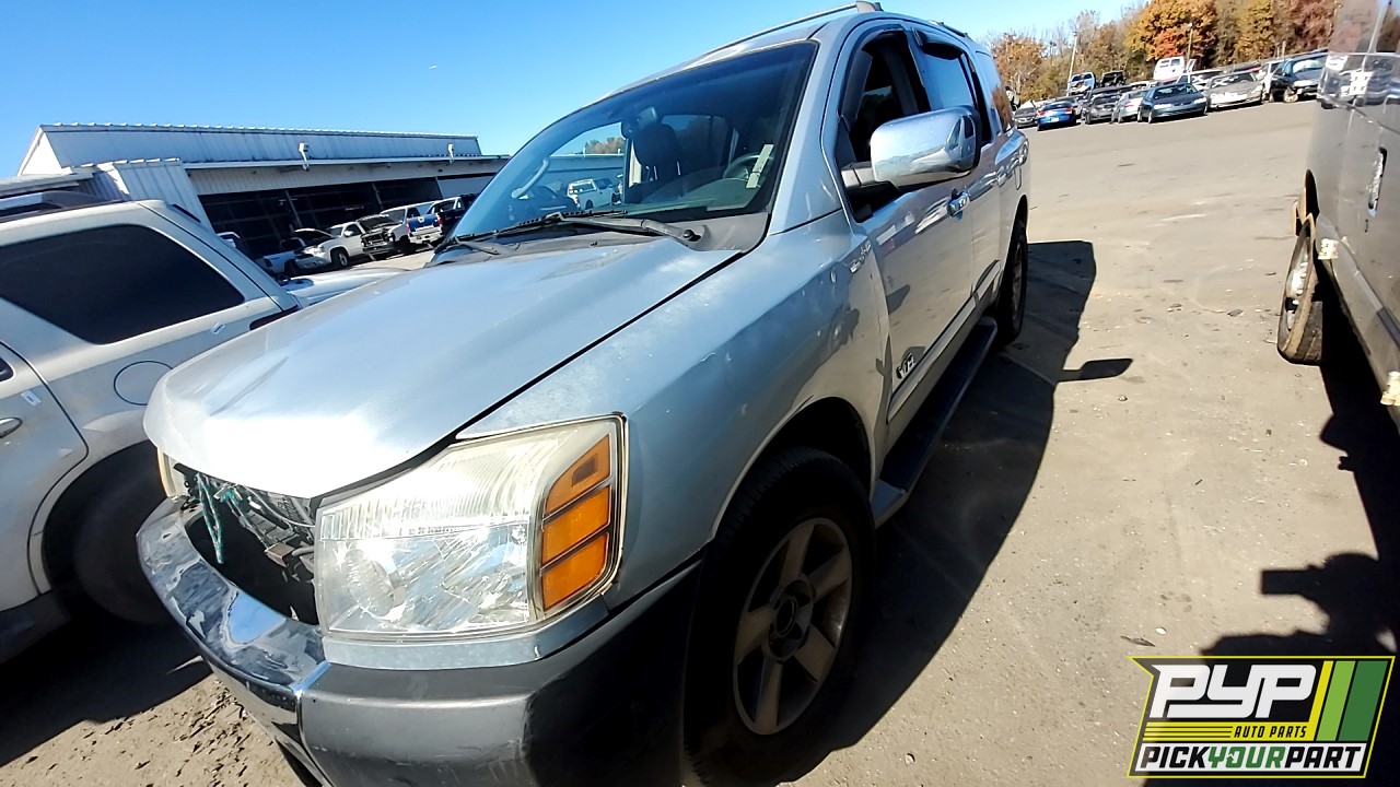 2005 NISSAN ARMADA available for parts