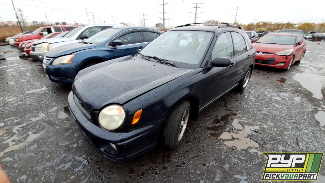 2002 SUBARU IMPREZA available for parts