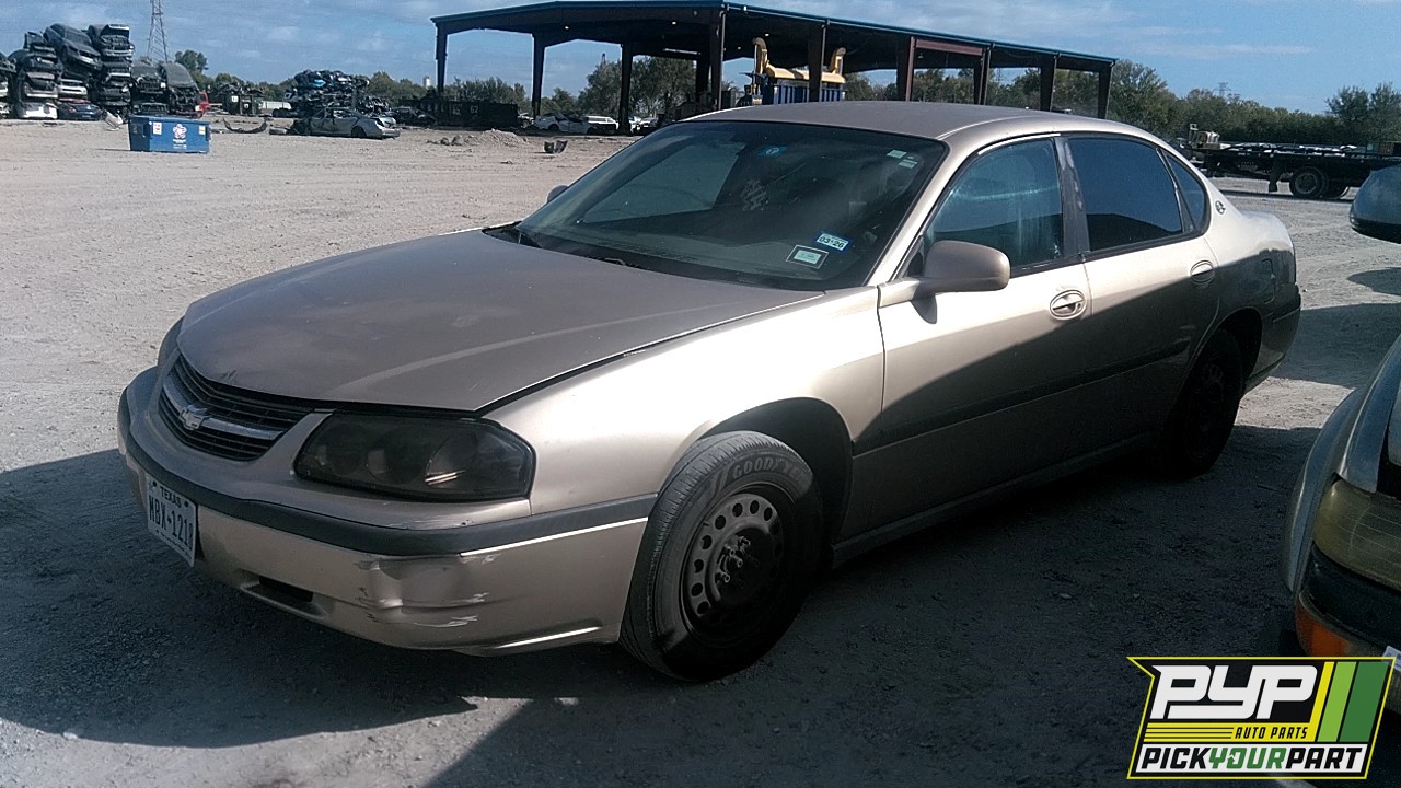 2005 CHEVROLET IMPALA partes disponibles