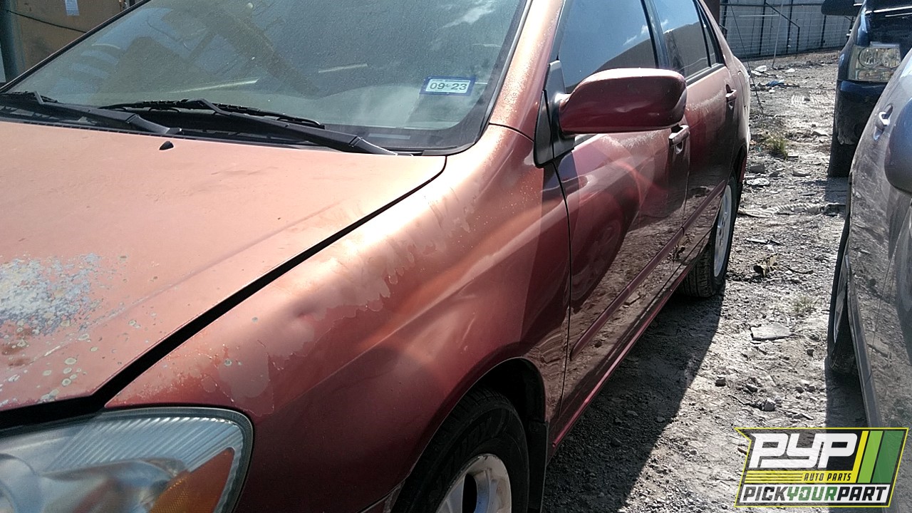 2003 TOYOTA COROLLA available for parts