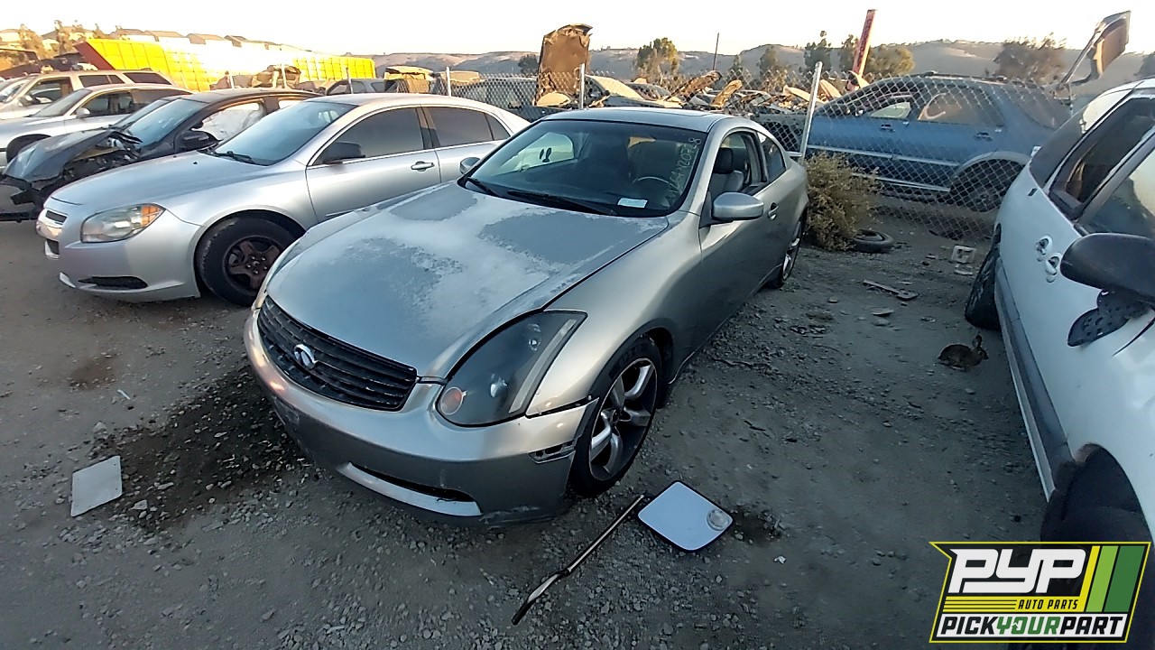 2005 INFINITI G35 available for parts