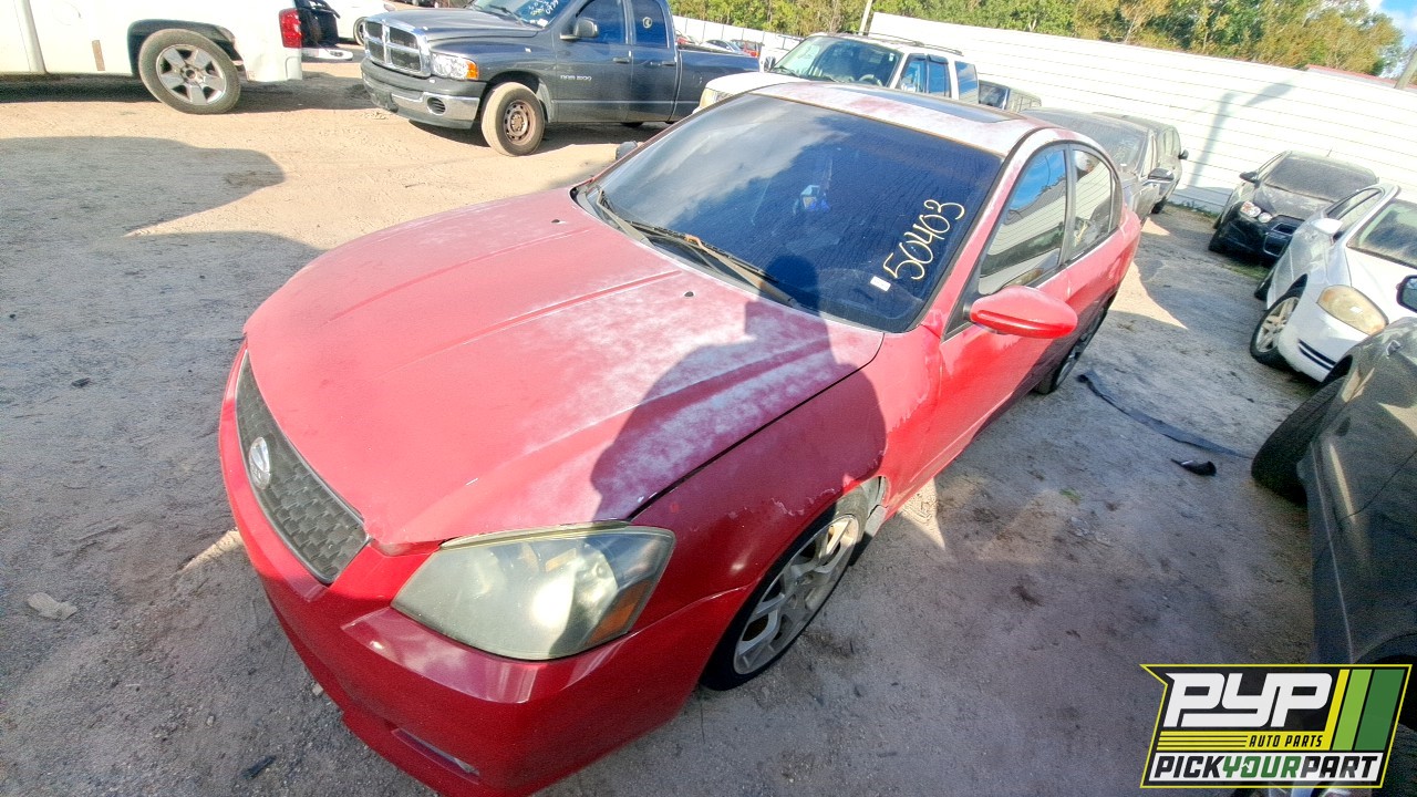2006 NISSAN ALTIMA available for parts