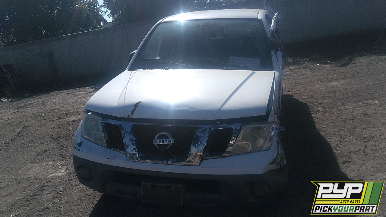 2012 NISSAN FRONTIER partes disponibles