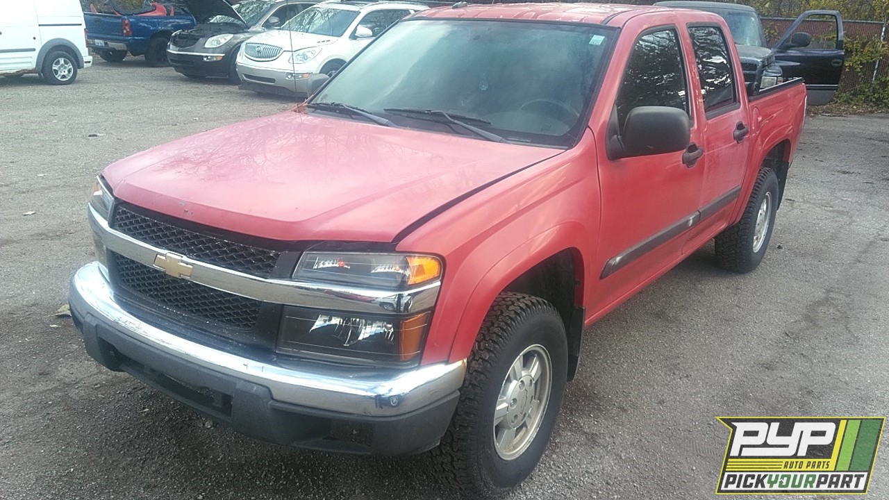 2005 CHEVROLET COLORADO partes disponibles