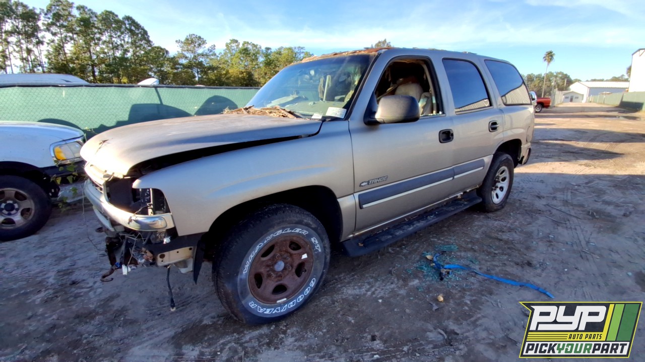 2002 CHEVROLET TAHOE partes disponibles