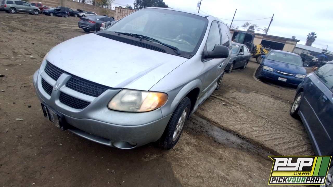 2003 DODGE GRAND CARAVAN partes disponibles