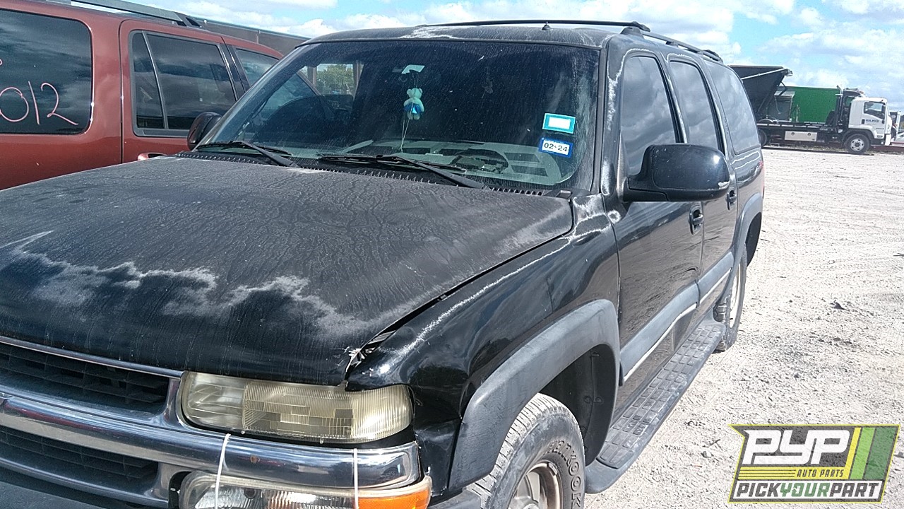 2002 CHEVROLET SUBURBAN 1500 available for parts