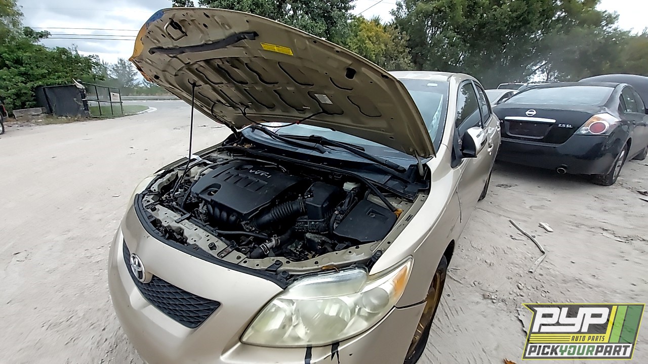 2009 TOYOTA COROLLA partes disponibles