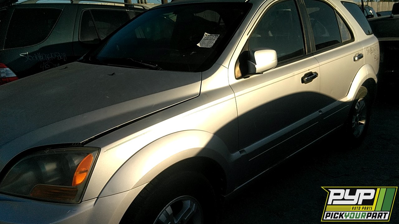 2007 KIA SORENTO partes disponibles