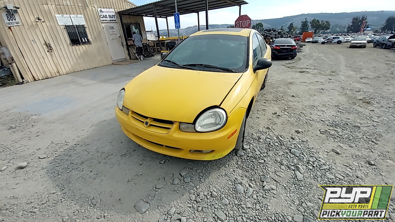 2002 DODGE NEON available for parts