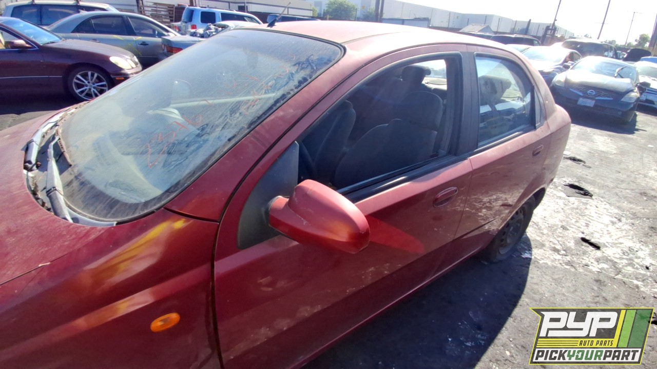2005 CHEVROLET AVEO available for parts