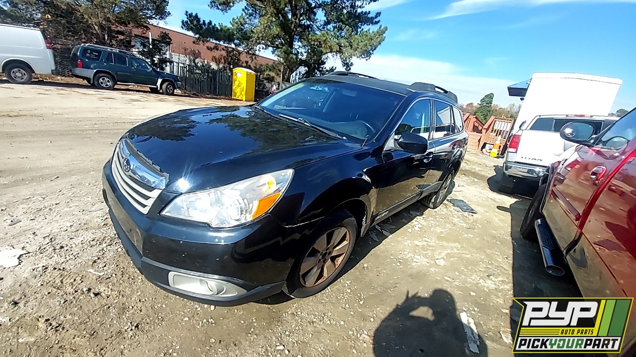 2010 SUBARU OUTBACK partes disponibles