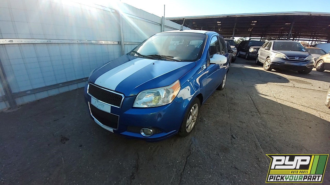 2010 CHEVROLET AVEO5 partes disponibles