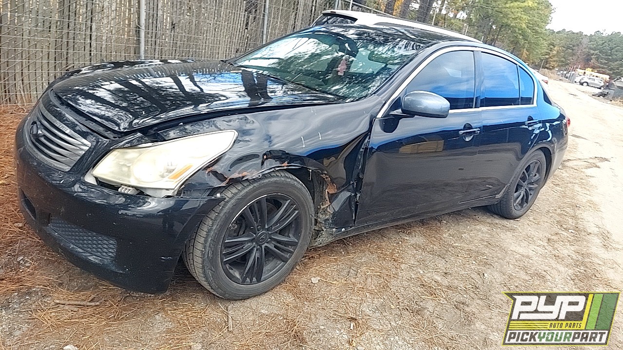 2008 INFINITI G35 partes disponibles