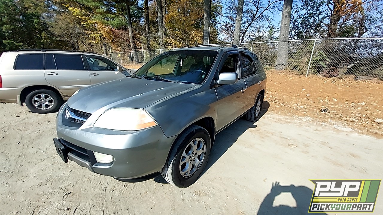 2002 ACURA MDX partes disponibles