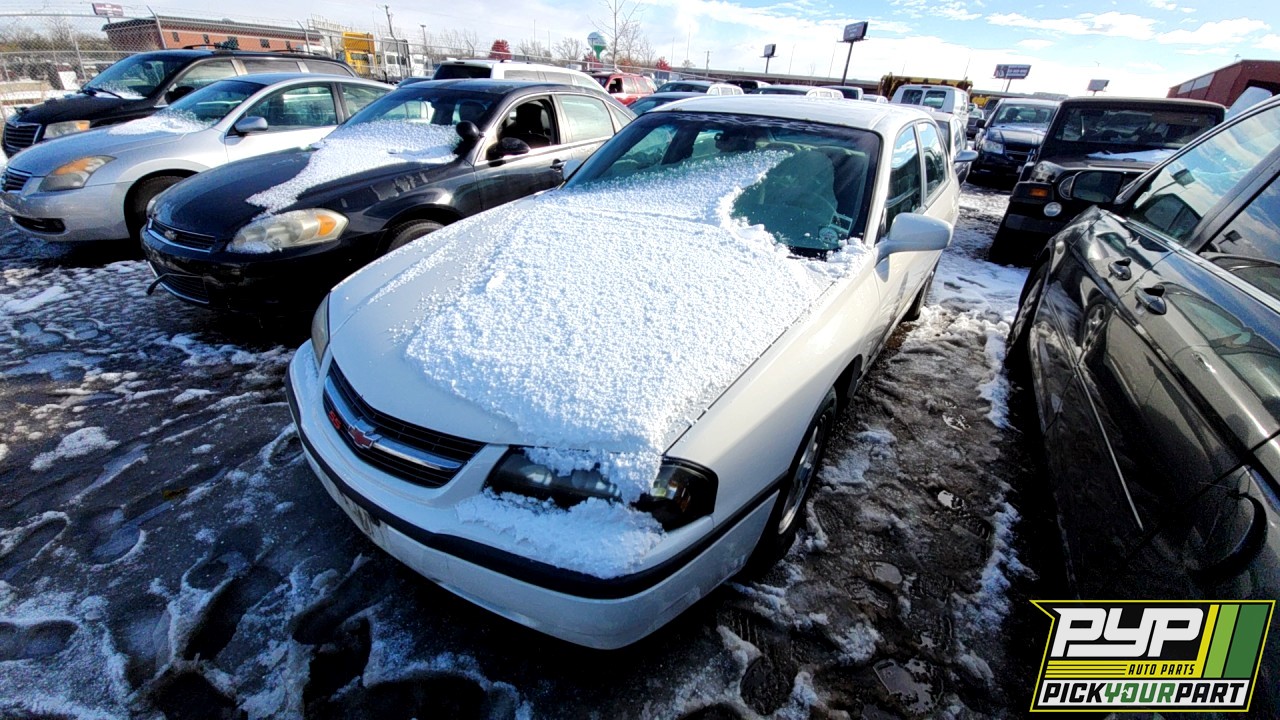 2004 CHEVROLET IMPALA partes disponibles