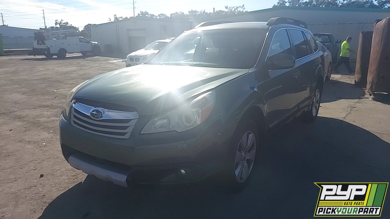 2010 SUBARU OUTBACK partes disponibles