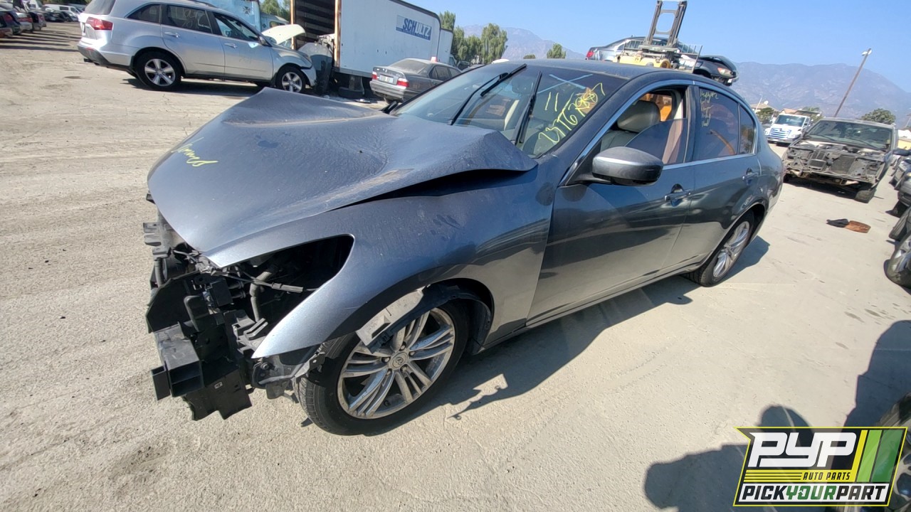 2011 INFINITI G37 available for parts