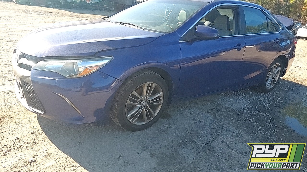 2016 TOYOTA CAMRY partes disponibles