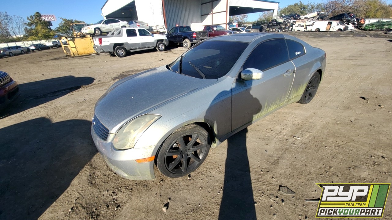 2003 INFINITI G35 available for parts