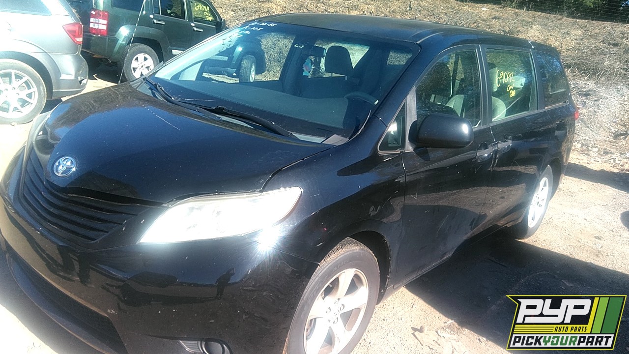 2012 TOYOTA SIENNA available for parts