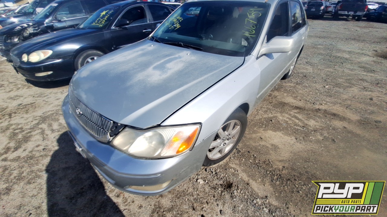 2001 TOYOTA AVALON partes disponibles