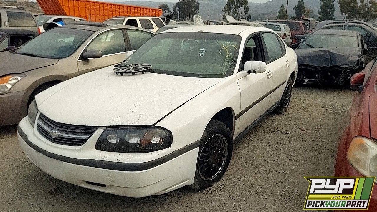 2005 CHEVROLET IMPALA partes disponibles