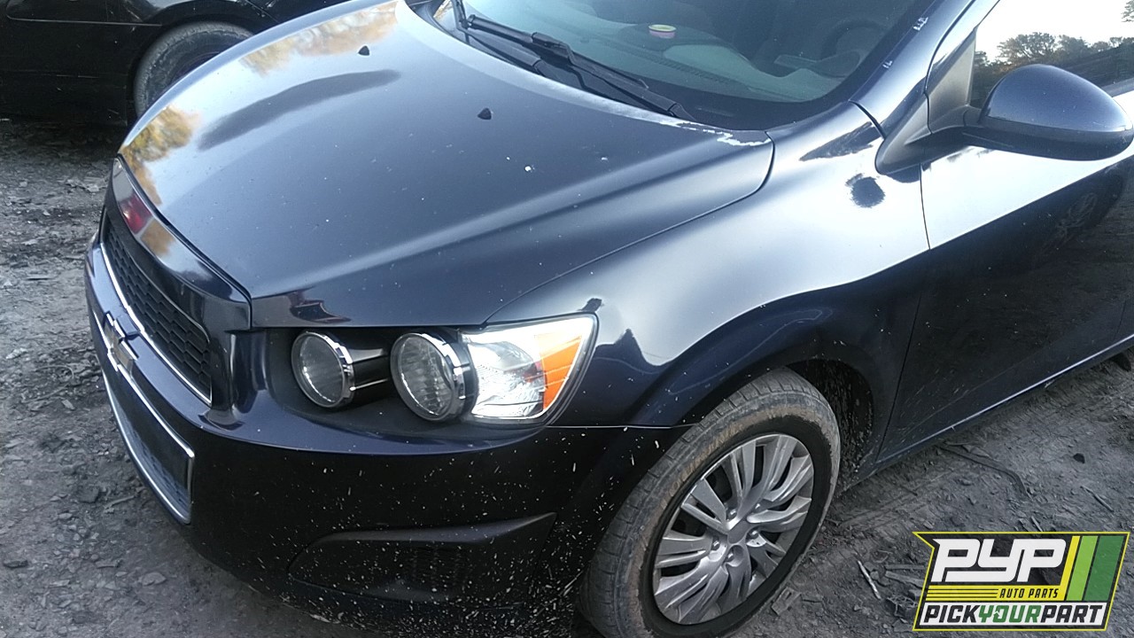 2015 CHEVROLET SONIC partes disponibles
