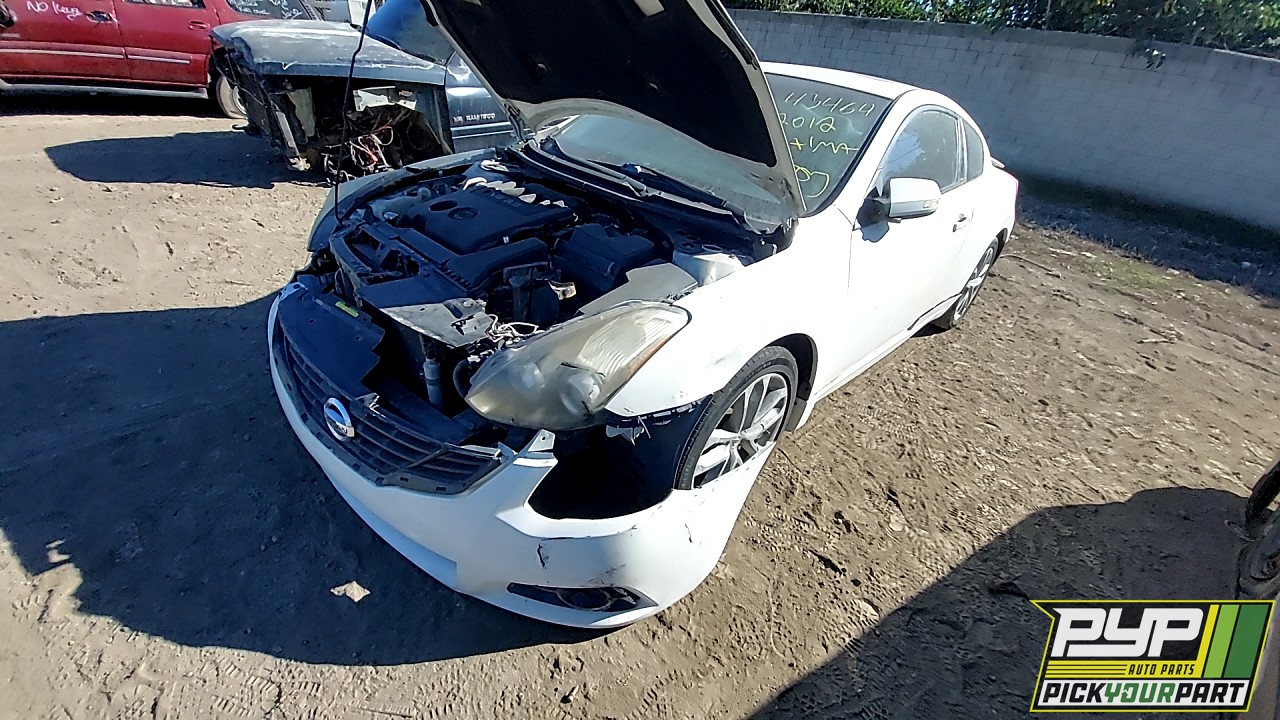 2012 NISSAN ALTIMA partes disponibles